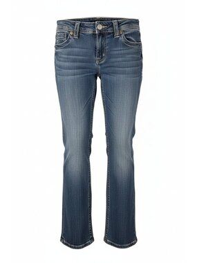 Miss Me Jeans Women's 27 Short Sequoia Straight Leg 28" Inseam -- ITEM #2499